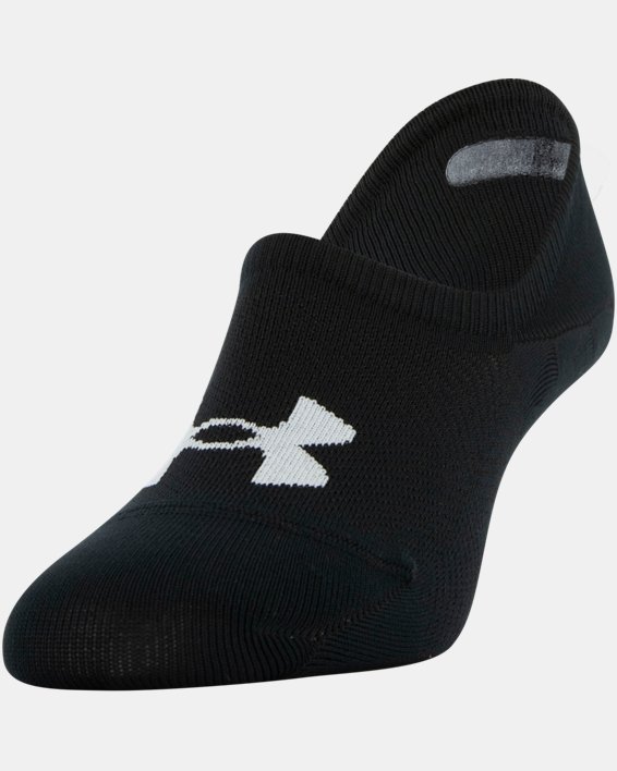 Women's UA Breathe Lite Ultra Low Liner Socks 6-Pack, Black, pdpMainDesktop image number 2
